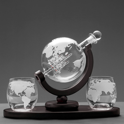Luxury Whiskey Decanter Gift Set for Home Bar
