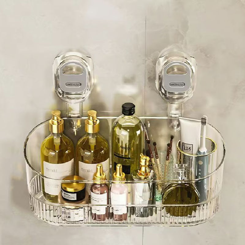 Easy Install Bathroom Suction Cup Storage Container