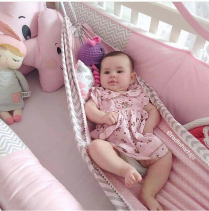 Cozy Baby Crib Hammock for Newborn Sleep