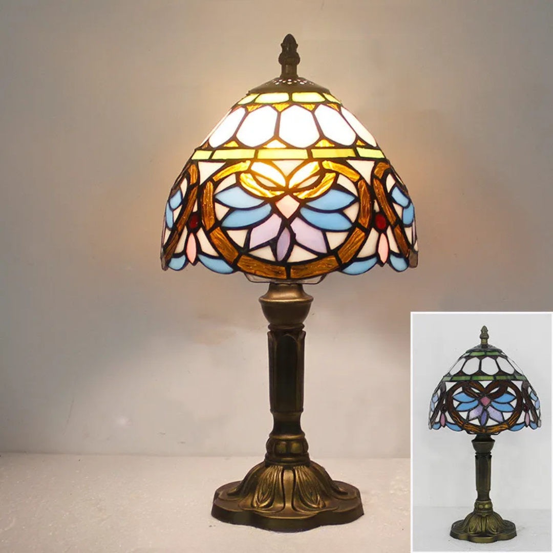 Stylish Rechargeable LED Tiffany Table Light