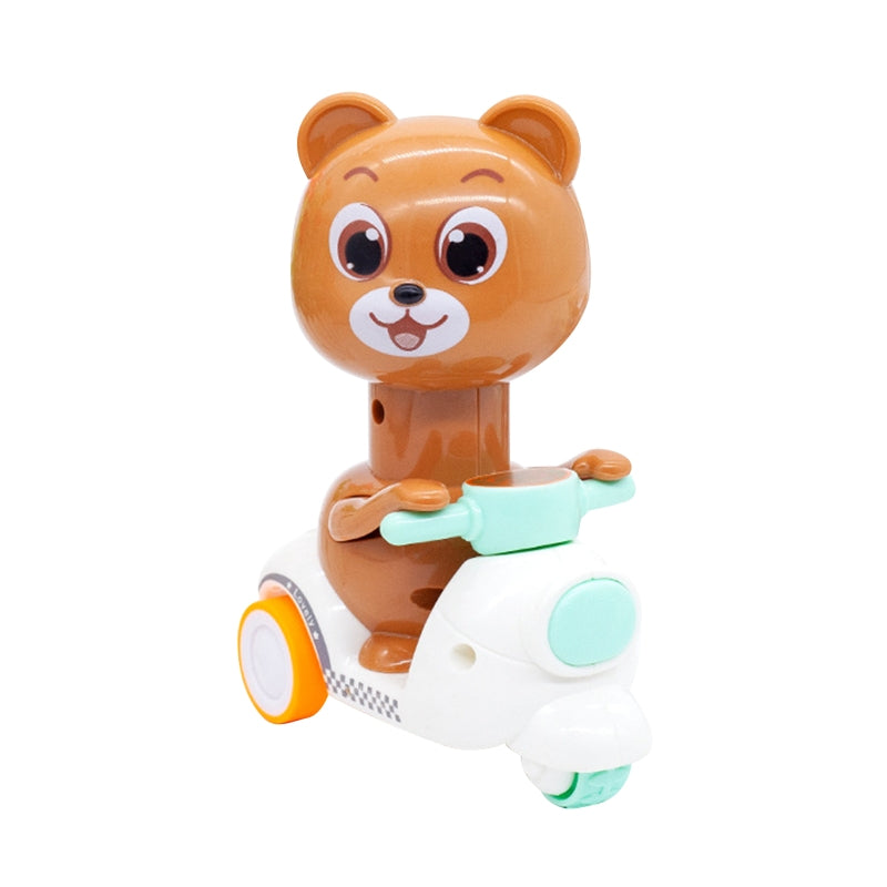 Fun Motorbike Animal Toy Figures