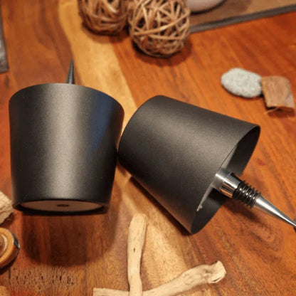 Stylish Glass Bottle Table Lamp