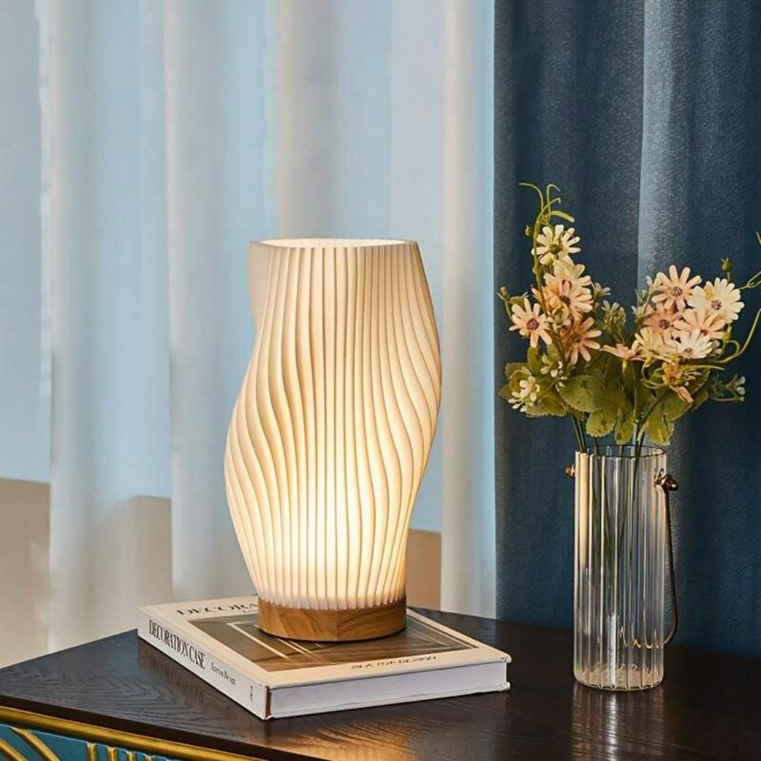 Stylish Wave LED Desk Lamp
