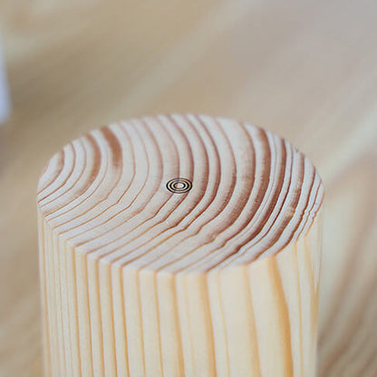 Modern Wooden LED Bedside Table Lamp