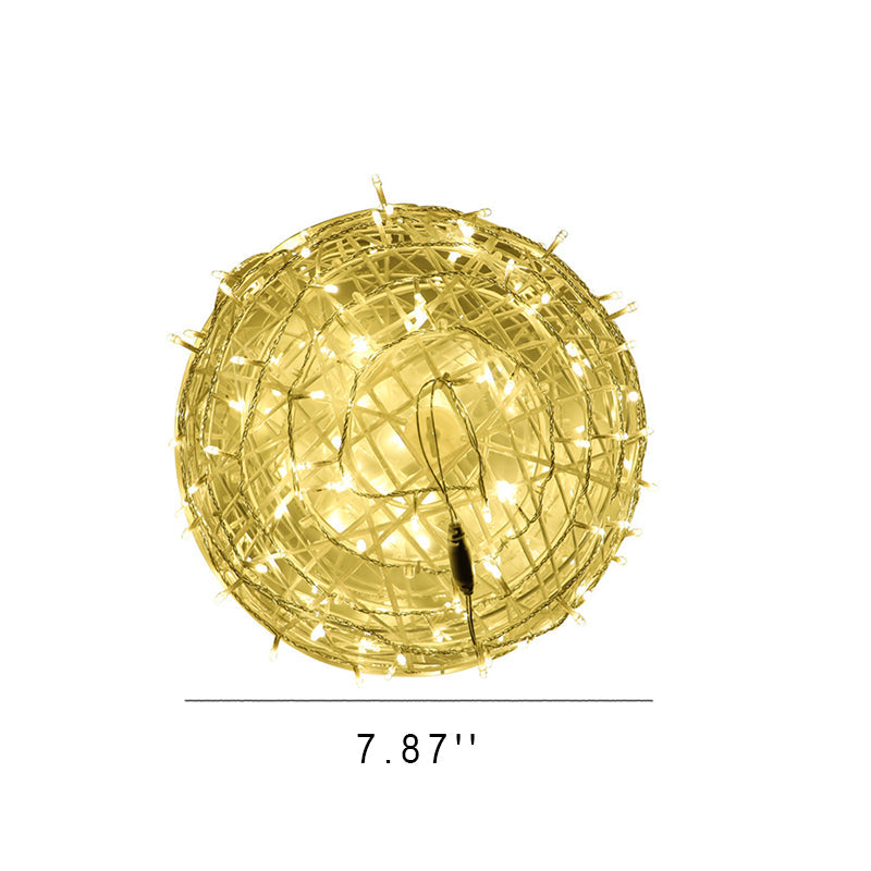 Colorful Ball LED Weatherproof Patio Hanging Lamp