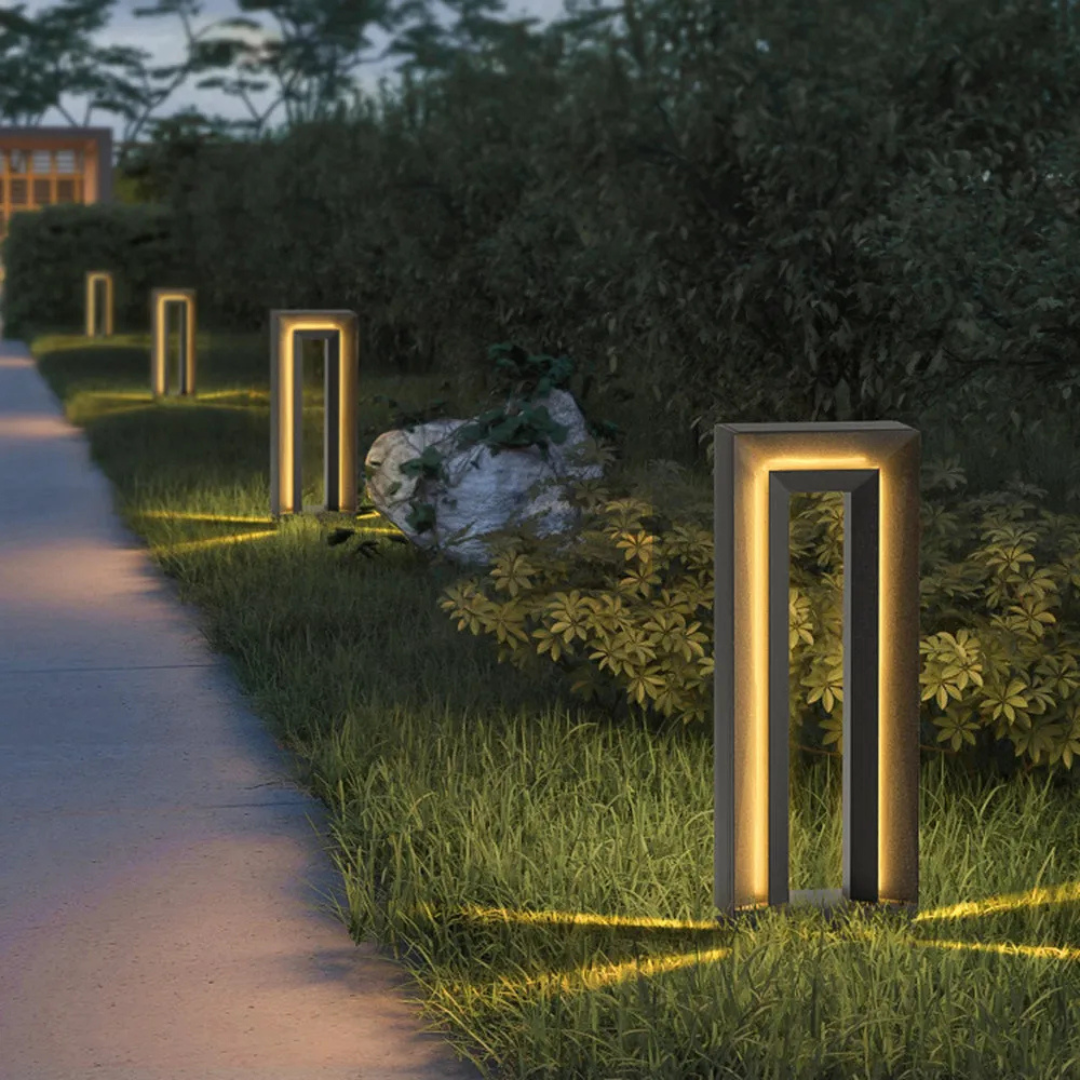 Dawnz Solar Lights - Weather Resistant Outdoor Light Fixtures for Garden & Terrace-5