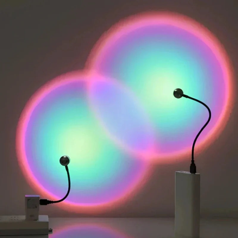 Colorful Night Sky Projector Lamp