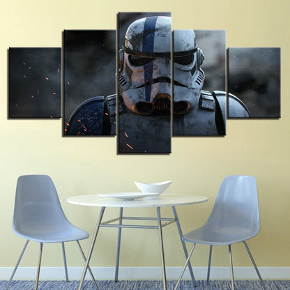 Star Wars Stormtrooper 5-Piece Canvas Art Set