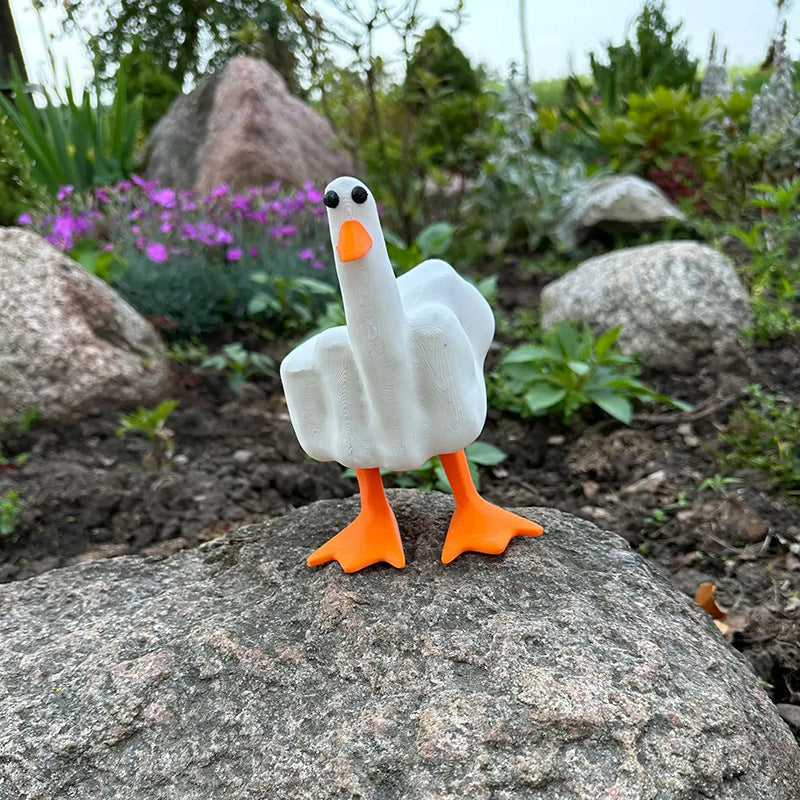 Funny Quacking Duck Figurine
