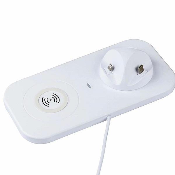 Compact Phone Stand with USB Charging Base