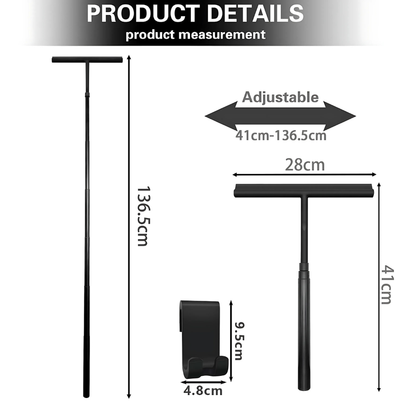 Easy Reach Shower Squeegee - Effective Bath Cleaner Tool