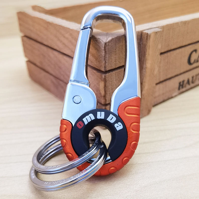 Leather Car Keychain for Men