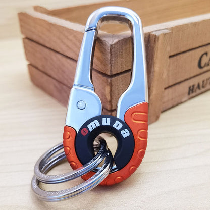 Leather Car Keychain for Men