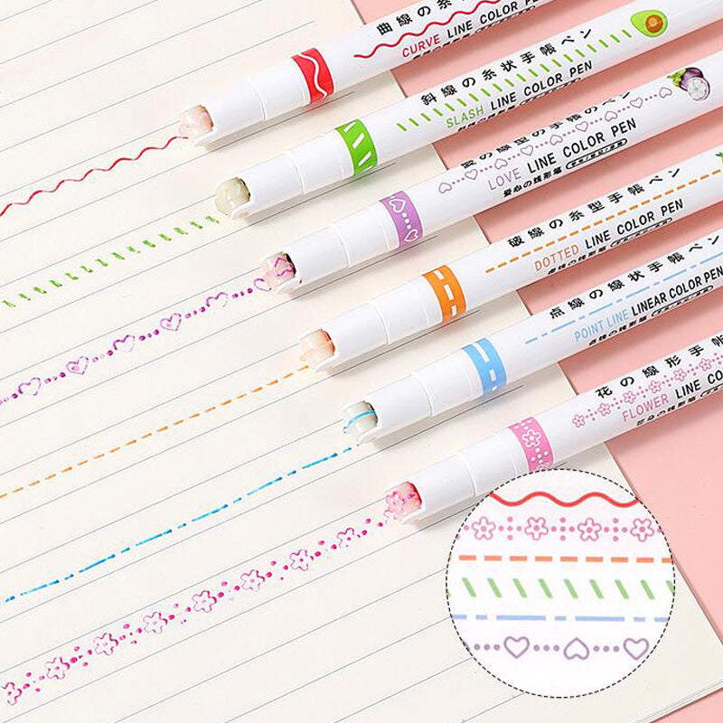 Vibrant Neon Color Markers