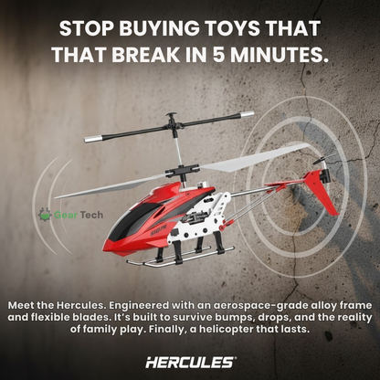 Tough Crash Proof RC Helicopter with LED Lights