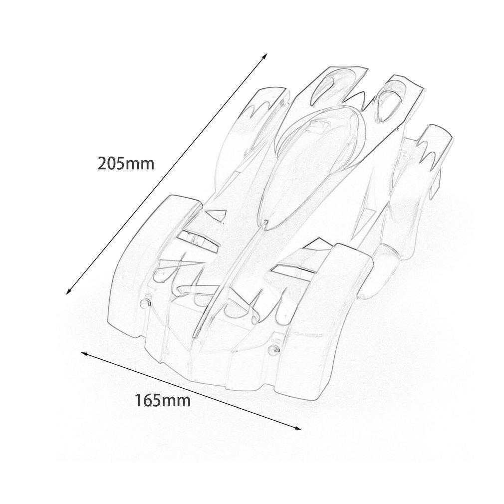 Remote Control Wall Climbing Toy Car