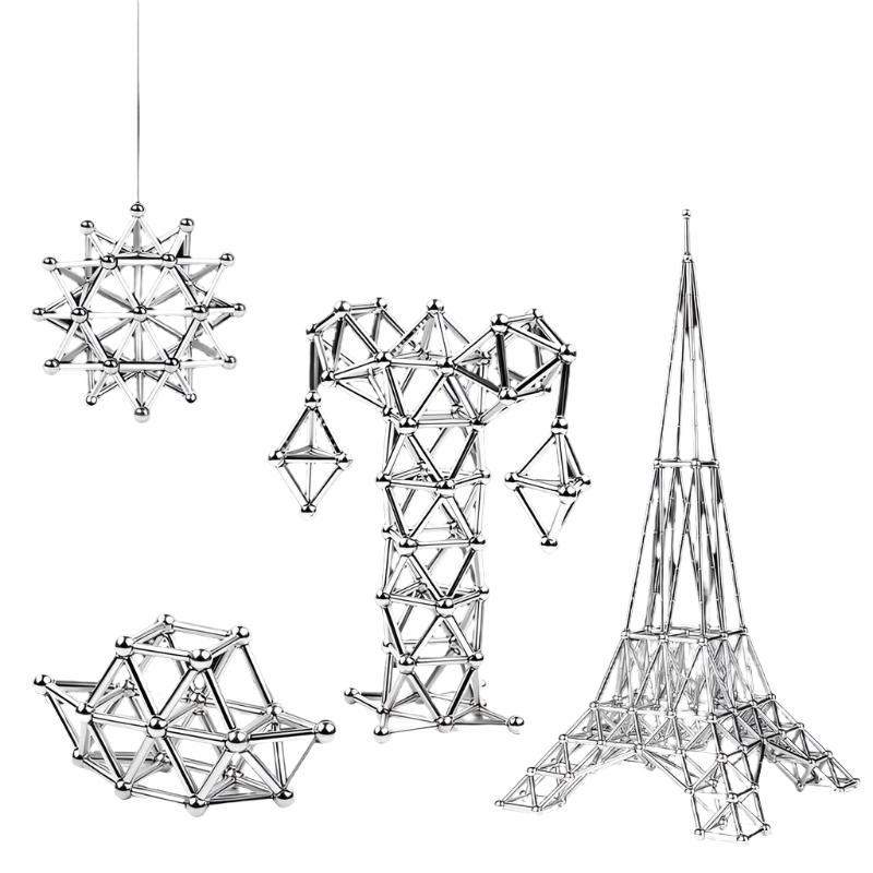 Magnetic Building Sticks and Balls Construction Set - Fesara