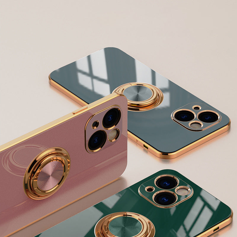 Premium Metal Case with Kickstand for iPhone