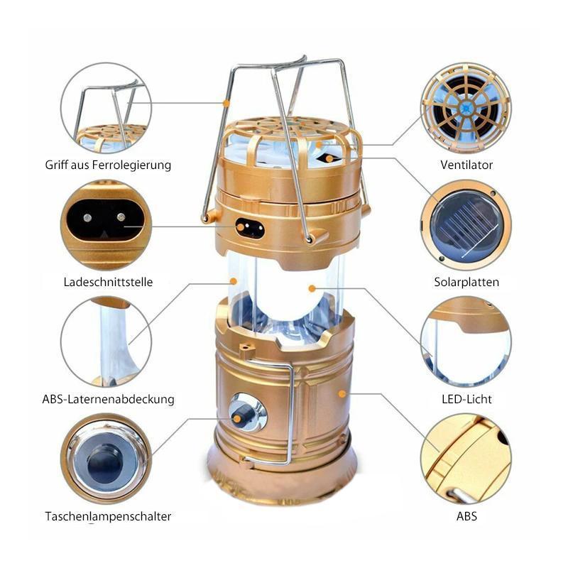Portable 6-in-1 Outdoor Camping Lantern