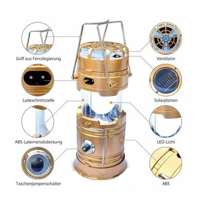 Portable 6-in-1 Outdoor Camping Lantern