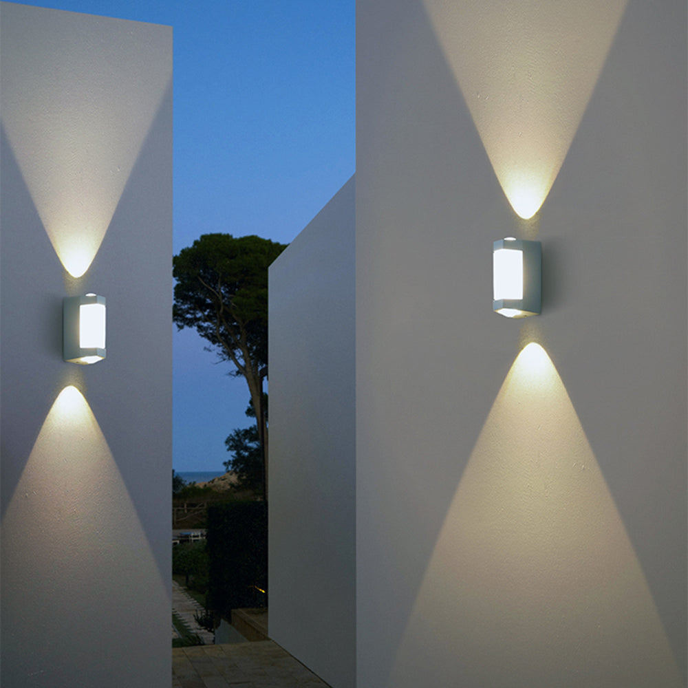 Simple Modern Outdoor LED Wall Sconce Light