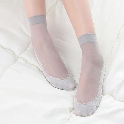 Soft Grip Cotton Socks, 5 Pack