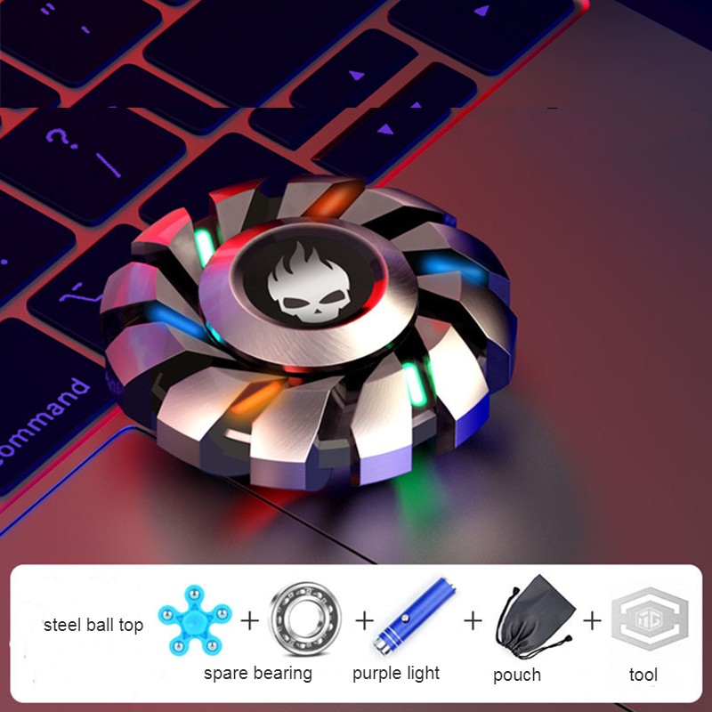 Fesara | Bright Metal Gyro Toy, Fun Gift for All Ages