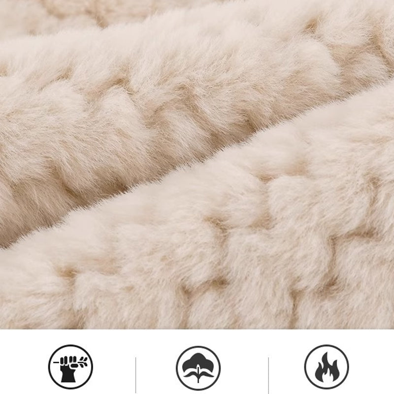 Cute Fox Ears Beanie and Scarf Set