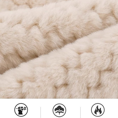 Cute Fox Ears Beanie and Scarf Set