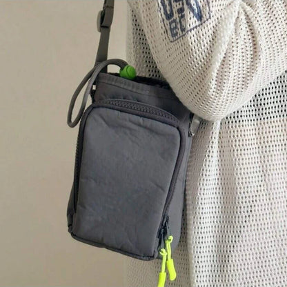 Insulated Crossbody Water Bottle Pouch Bag