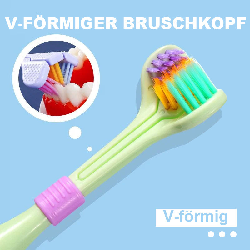 Gentle 3 Sided Soft Bristle Toothbrush