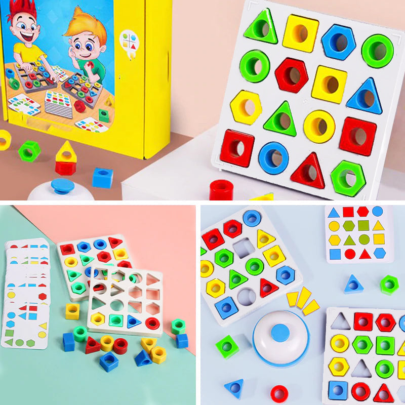 Fun Interactive Colorful Learning Shape Toy