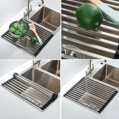 Space Saving Foldable Kitchen Dryer Rack