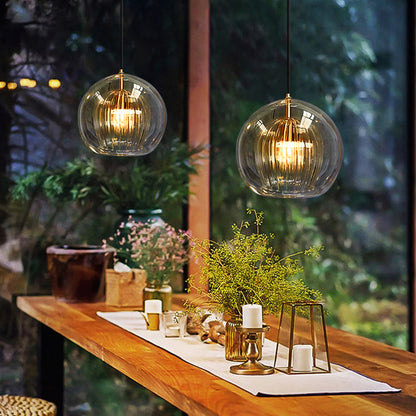 Warm Glow Pendant Light - Soft Lighting for Home