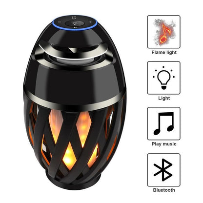 Fesara LED Bluetooth Speaker with Warm Ambient Glow