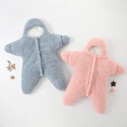 Soft Baby Romper with Hood and Plush Suit - Fesara