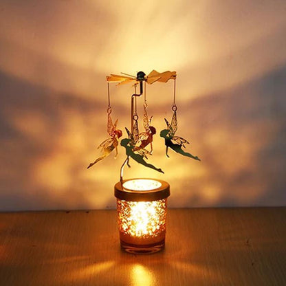 Rotating Metal Candle Holders