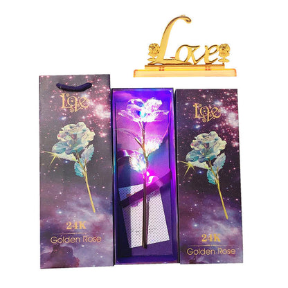 Sparkling Love Rose Night Light