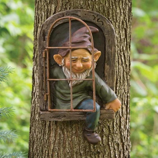 Cute Gnome Figure Garden Ornament - Fesara