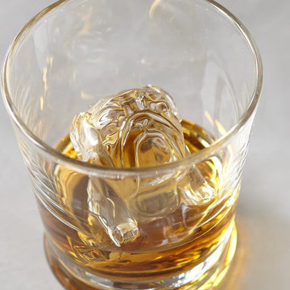 Fun Bulldog Silicone Ice Cube Tray