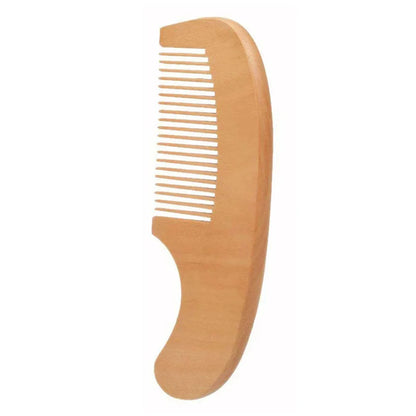 Gentle Baby Hair Brush Set with Wooden Comb