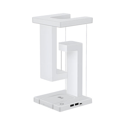Floating LED Table Lamp with Wireless Charger