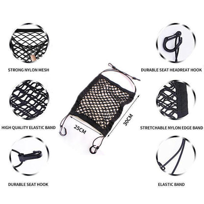 Car Back Seat Storage Organizer