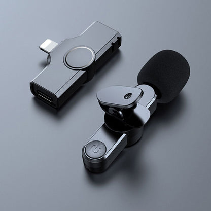 Compact Phone Lavalier Mic with Long Battery Life