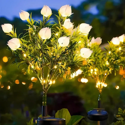 Colorful Solar Powered Garden Lights - Fesara