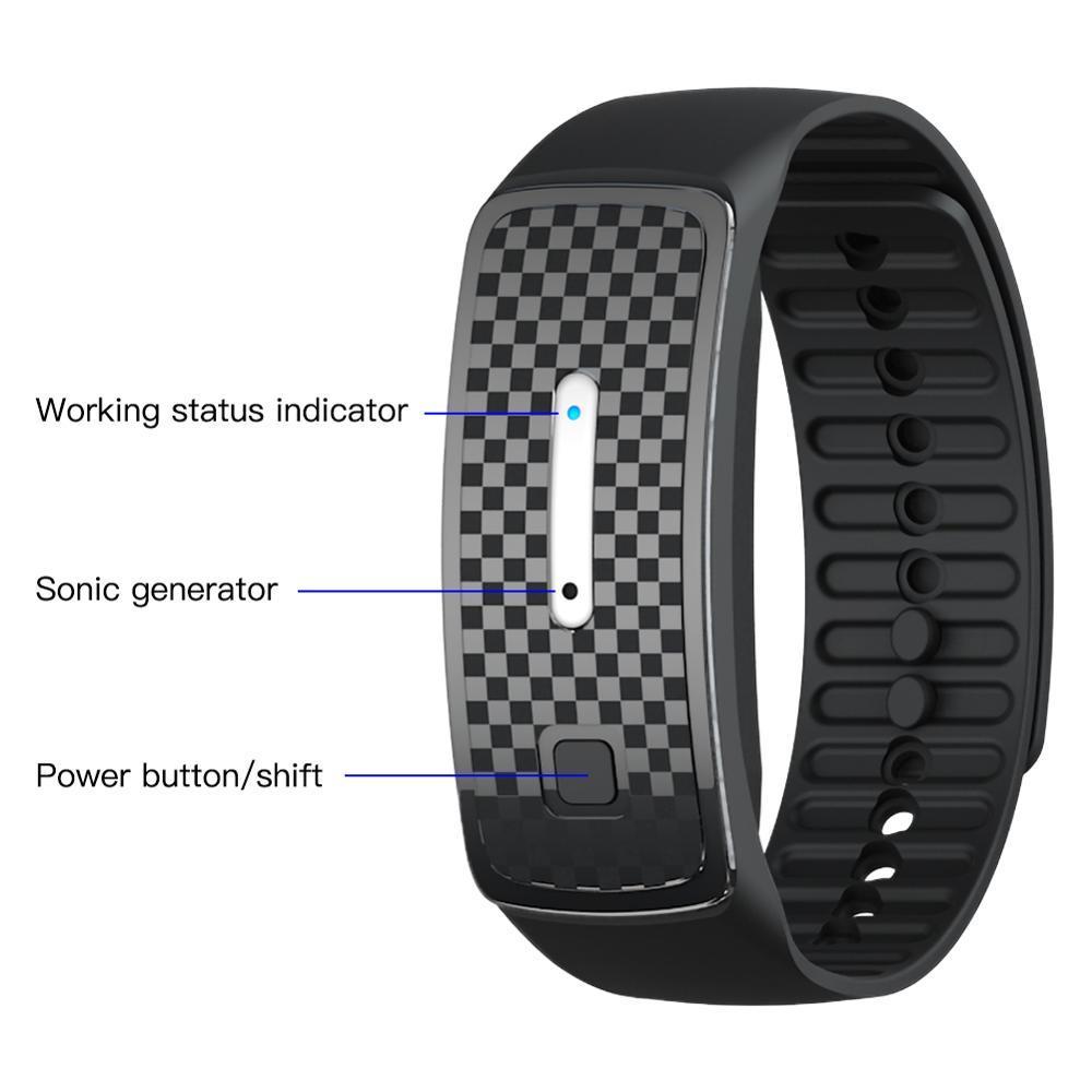 Mosquito Repellent Wristband Electronic Insect Defender