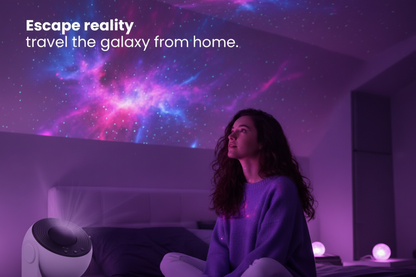 Colorful Galaxy Bedroom Light Projector