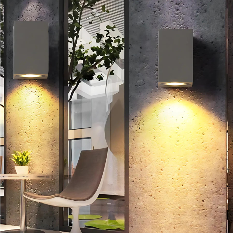 Durable Waterproof LED Outdoor Wall Light for Stylish Garden Illumination-3