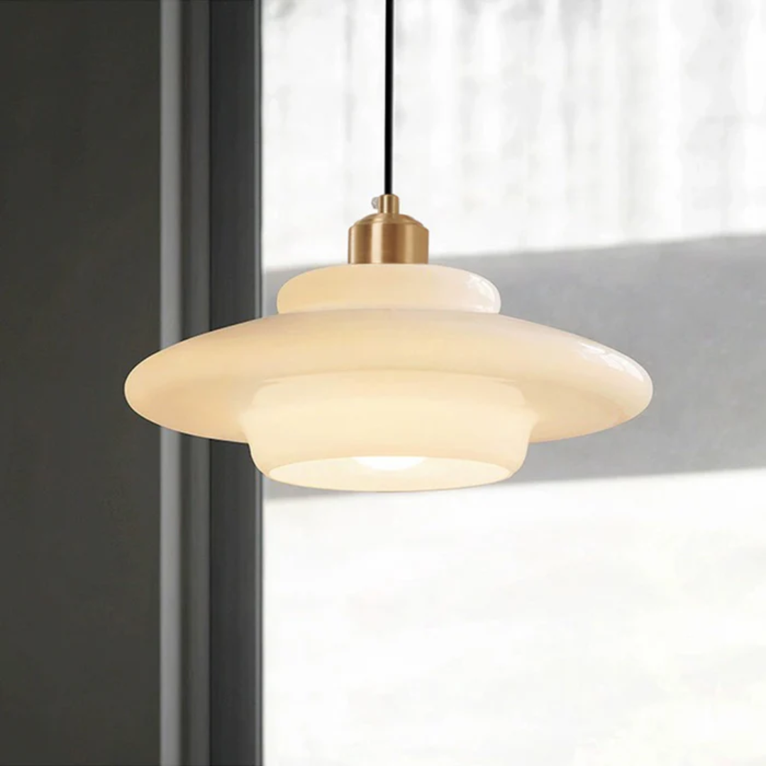 Elegant Clear Glass Hanging Light