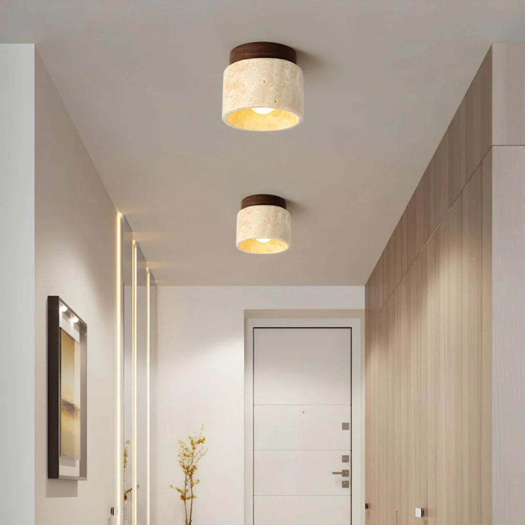 Simple Asian Style Pendant Lamp - Fesara